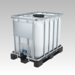 Réservoir IBC avec Palette en Acier - Polyéthylène haute densité - 110 Gallons