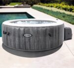 Intex PureSpa Greywood Deluxe 85" x 25" - Image 3